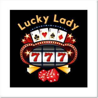 Lucky Lady Posters and Art